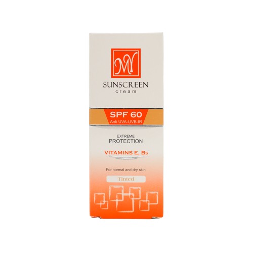 کرم ضد آفتاب بی رنگ SPF60 مای مناسب پوست نرمال و خشک