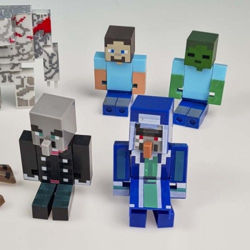 اکشن فیگور 8 عددی ماینکرفت MINECRAFT کد P/19744/C