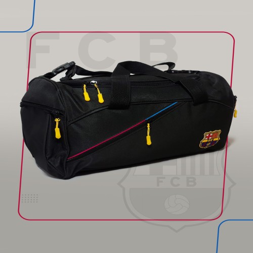 ساک ورزشی مشکی بارسلونا مدل 1403
