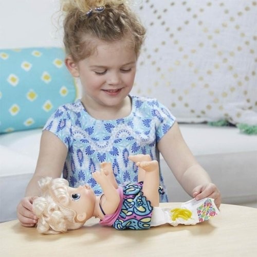 عروسک بیبی آلایو اسپاگتی با خمیر بازی Baby Alive کد C0963