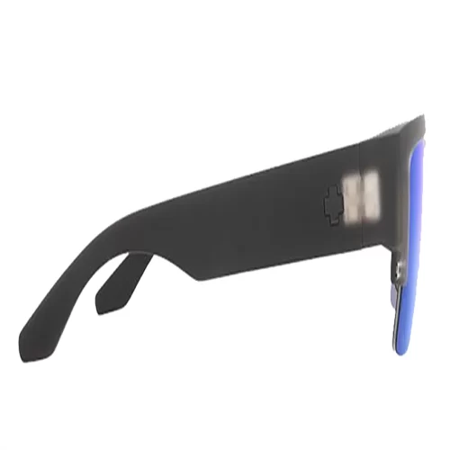 عینک آفتابی اسپای SPY Cyrus 5050 Matte Black Ice - HD Plus Gray Green with Dark Blue Spectra Mirror - Image 3