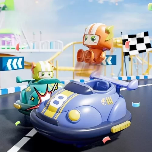 ماشین مبارز کنترلی مدل BUMPER CAR ست 2 عددی کد RQ3058