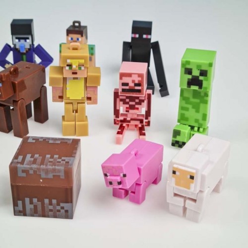 اکشن فیگور 11 عددی ماینکرفت MINECRAFT کد 832716