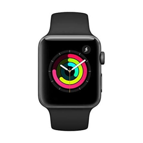 ساعت هوشمند اپل واچ 3 مدل 38 میلی متر – Apple Watch 3 38mm Space Gray Aluminum Case with Black Sport Band - Image 3