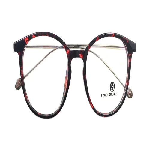 عینک طبی Studiomuku 1712 Red - Image 4