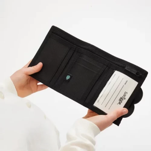 کیف پول کودک اسمیگل طرح گربه مشکی کد 74572