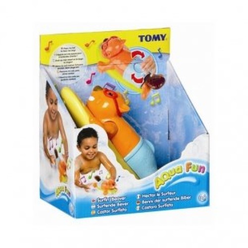 خرید اسباب بازی حمام سگ آبی موج سوار Tomy مدل 72032