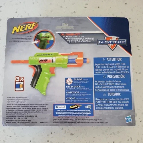 قیمت و خرید تفنگ اسباب بازی کودک چراغدار نرف مدل NERF Glow Shot