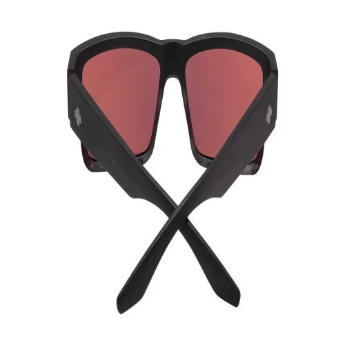 عینک آفتابی اسپای Spy Cyrus Matte Black Smoke Tort Fade Happy Rose W Silver Mirror - Image 5