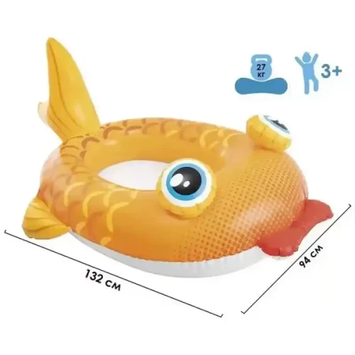 قایق بادی کودک اینتکس intex طرح ماهی کد P/59380/D