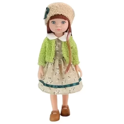 عروسک دخترانه LITTLE MILLY لباس کرم کد 91071