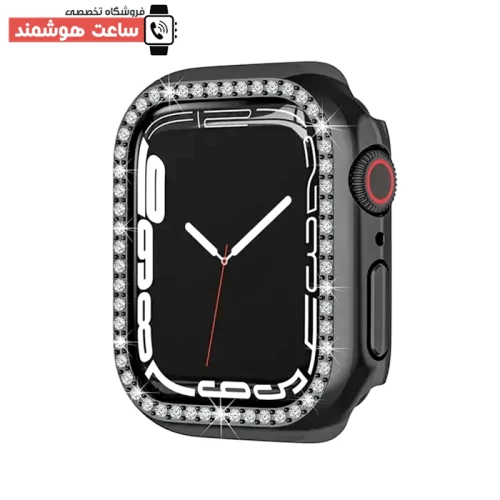 قاب اپل واچ و کاور اپل واچ نگین دار کد 200 - Image 7