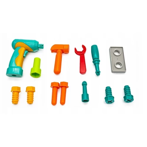 اسباب بازی کامیون ابزار هولی تویز Huile Toys رنگ سبز کد 6109