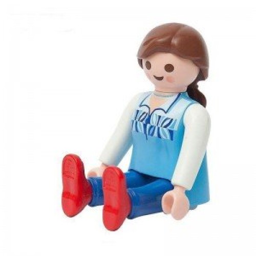 فیگور دختر و سگ کوچک playmobil مدل 10023