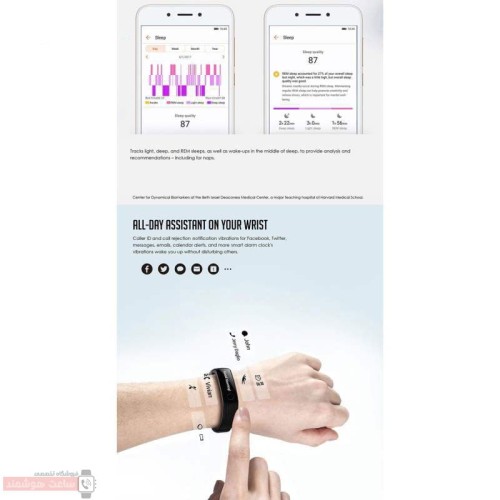 مچ بند هوشمند مدل Honor Band 3 - Image 9
