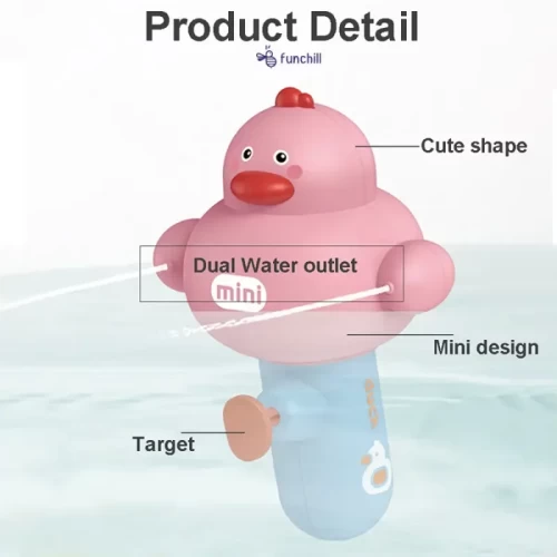 اسباب بازی جوجه آب پاش مخزن دار کد 8019