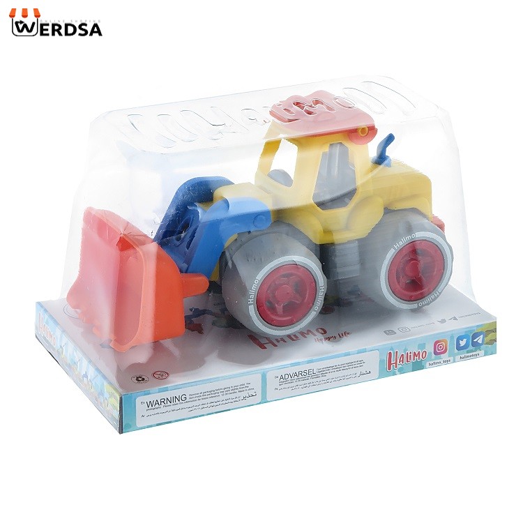 ست راه سازی هالیمو (لودر - پیکور - بیل -غلطک) 24 عدد وکیوم