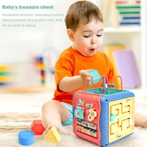 اسباب بازی مکعب هوش و فعالیت موزیکال کد ZY1077123