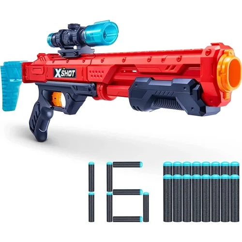 تفنگ اسباب بازی کودک ایکس شات مدل XSHOT HAWK EYE کد 36435