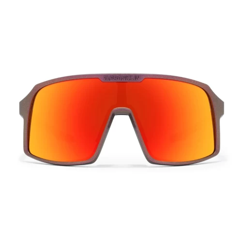 عینک آفتابی دی فرانکلین مدل D.franklin WIND LIMITED EDITION / IRIDISCENT BURGUNDY - RED - Image 3