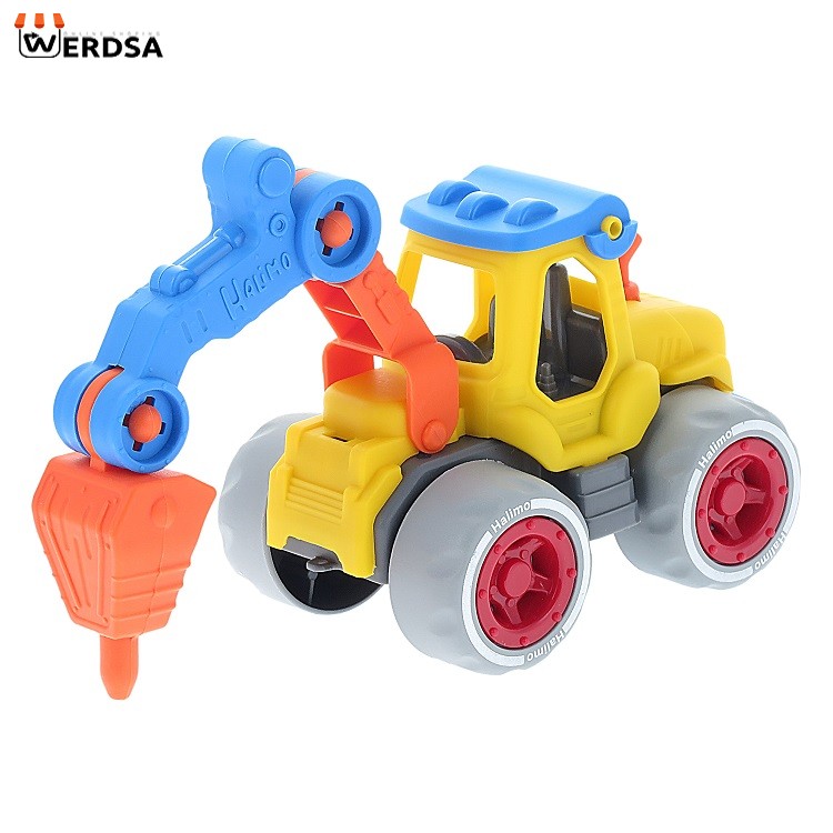 ست راه سازی هالیمو (لودر - پیکور - بیل -غلطک) 30 عدد جعبه