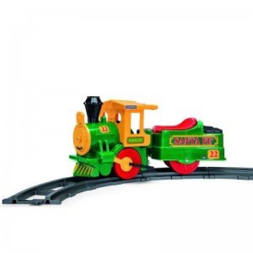 قطار شارژی با ریل اضافه Santa Fe Train peg perego 10710