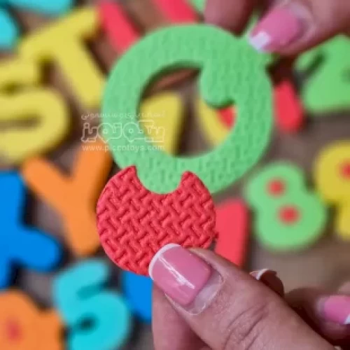 خرید و قیمت پازل مگنتی حروف الفبا و اعداد انگلیسی