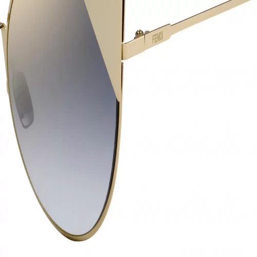 عینک آفتابی فندی FENDI FF 0190/S 000 GREY SF GD SP - Image 6