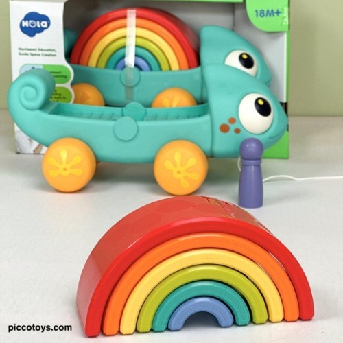 پازل آفتاب پرست رنگین کمانی هولی تویز Huile Toys کد HE795700