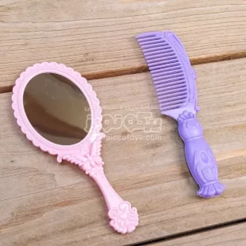 عروسک دخترانه موزیکال با گاری فلزی رنگ بنفش کد P/29154/A