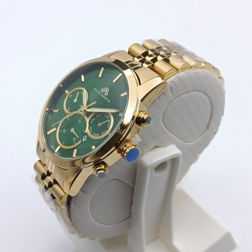ساعت طلایی صفحه سبز الکس مارتین رفرانس 7139 مردانه - Image 2
