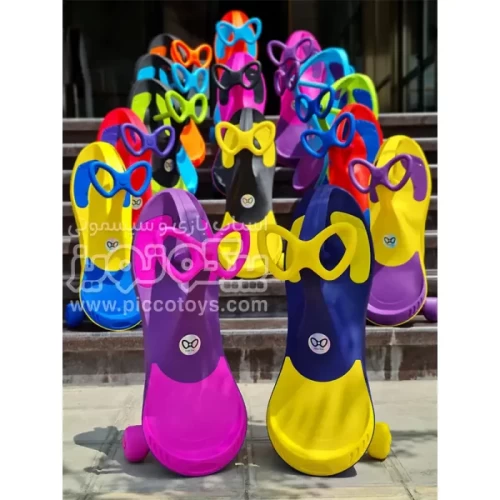 سه چرخه لوپ کار چرخ ژله ای مشکی زرد کد PSA1793