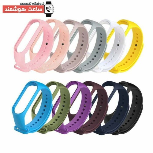 بند سیلیکونی مچ بند هوشمند شیائومی Mi Band 5 (می بند 5) کد 2110 - Image 11