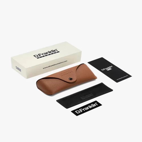 عینک آفتابی دی فرانکلین مدل D.franklin Elanor / Gold - Brown - Image 3