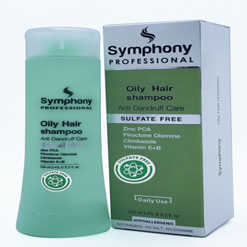 شامپو ضدشوره موهای چرب Oily Hair سیمفونی SYMPHONY
