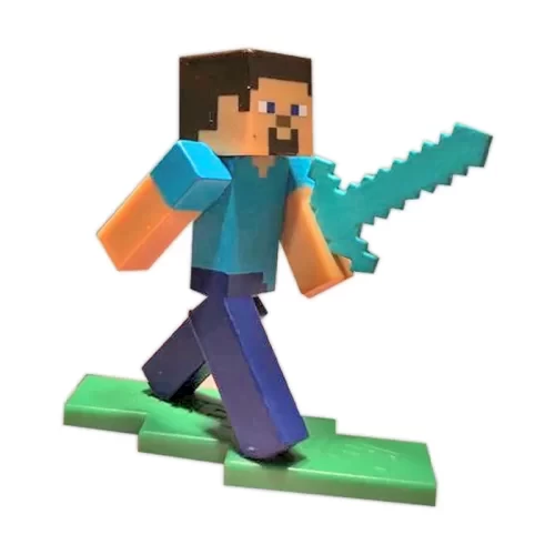 اکشن فیگور ماینکرافت استیو minecraft steve