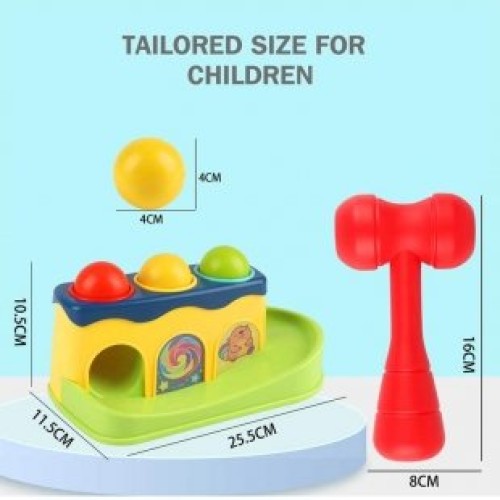 اسباب بازی چکش و توپ کد HE0290