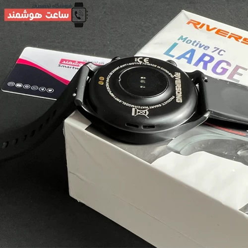 سنسورهای سلامتی ساعت هوشمند Motive 7C برند Riversong