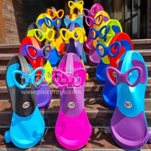 سه چرخه لوپ کار چرخ ژله ای مشکی زرد کد PSA1793