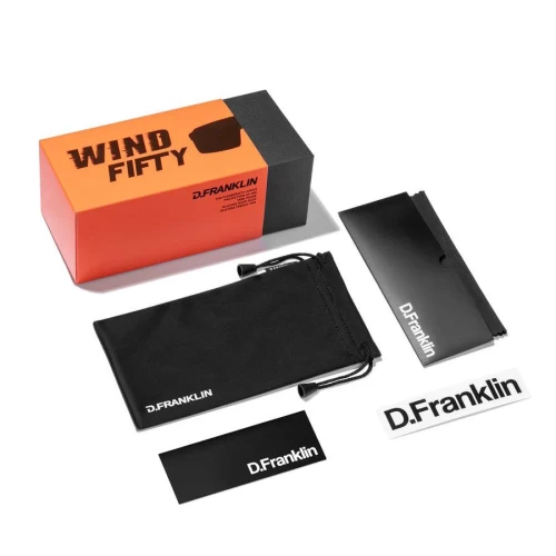 عینک آفتابی دی فرانکلین مدل D.franklin WIND FIFTY / BLACK - RED - Image 8