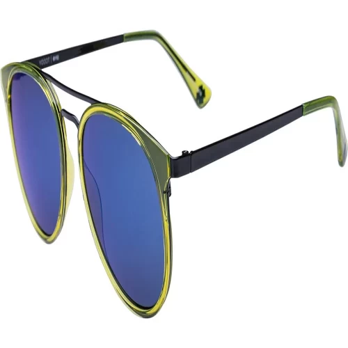 عینک آفتابی اسپای SPY Toddy Green Apple Black-Gray with Light Blue Flash Mirror - Image 2