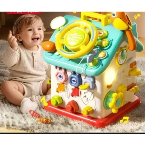 اسباب بازی مکعب هوش طرح خانه کد ZY1800407