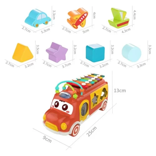 ماشین جایگذاری اشکال با بلز هوانگر HUANGER رنگ قرمز کد P/HE8037/B