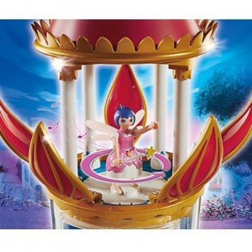 قصر موزیکال پلی موبیل مدل PLAYMOBIL Musical Flower Tower with Twinkle 6688
