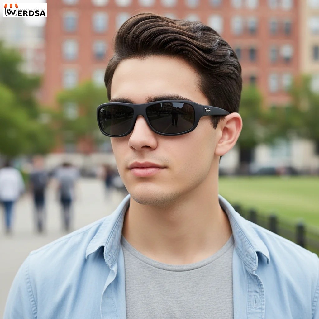 عینک افتابی ری بن کد 1674