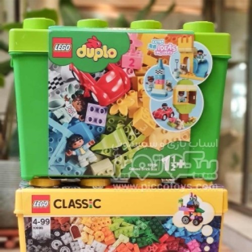 لگو دوپلو 85 قطعه مدل Lego Deluxe Brick Box کد 10914