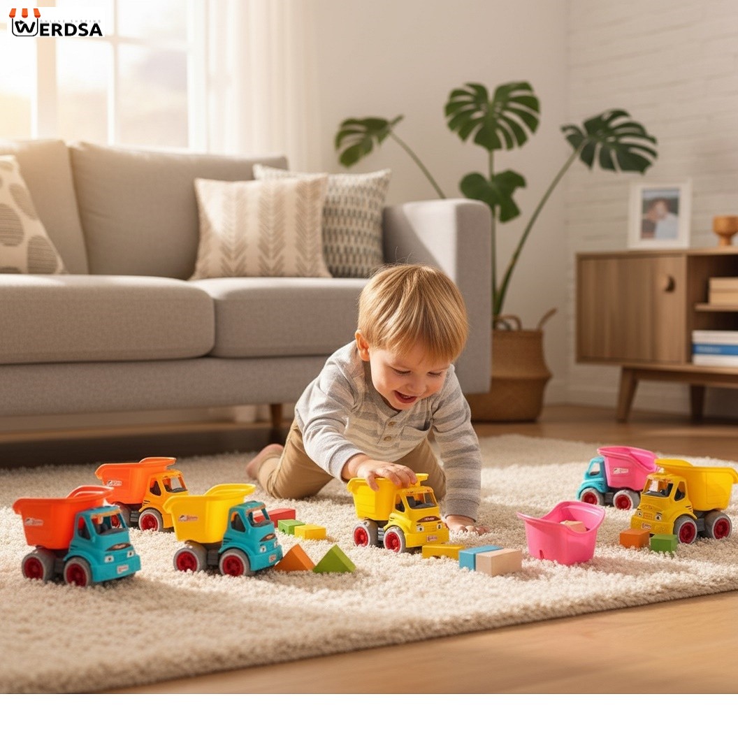 اسباب بازی ماشین کمپرسی با خاکبردار هالیمو