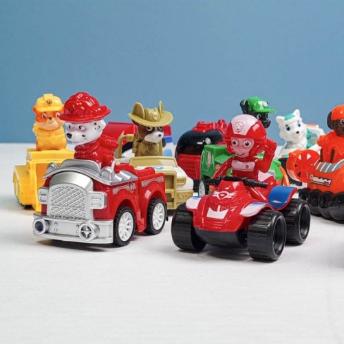 فیگور سگ های نگهبان با ماشین پاوپاترول Paw Patrol کد PB9902