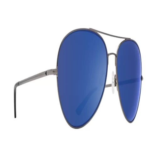 عینک آفتابی اسپای SPY Blackburn Silver HD Plus Bronze W Dark Blue Spectra Mirror - Image 4