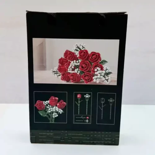 لگو دسته گل رز 968 تکه کد 81007